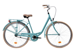 Sieviešu pilsētas velosipēds N1 CRUISER 1.0 28, tirkīza krāsā cena un informācija | Velosipēdi | 220.lv