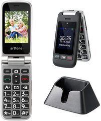 Телефон для пожилых людей Artfone C10 (LT, LV, EE, RU ) цена и информация | Мобильные телефоны | 220.lv