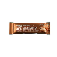 Proteīna batoniņš PROTEINPRO Big Bite ar mandelēm, šokolādi un vaniļu 45g cena un informācija | Batoniņi | 220.lv