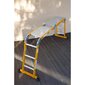 Multifunkcionālās kāpnes 3 x 4 pakāpieni - AM0312D Orange Color + platforma