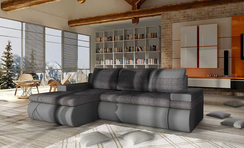 Izvelkamais stūra dīvāns ar kasti veļai Oslo Mini atsauksme