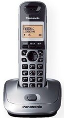 Panasonic KX-TG2511, Melns/Sudrabains cena un informācija | Stacionārie telefoni | 220.lv