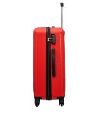 Puccini ceļojumu koferis Corfu, sarkanā krāsā cena un informācija | Koferi, ceļojumu somas | 220.lv