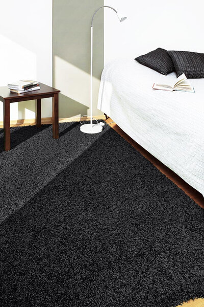 Narma bārkšu paklājs SPICE, melnā krāsā - dažādi izmēri, Narma narmasvaip Spice, must, 160 x 240 cm internetā