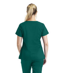 Medicīnas blūze sievietēm BE001-37 Hunter Green cena un informācija | Medicīnas apģērbs  | 220.lv