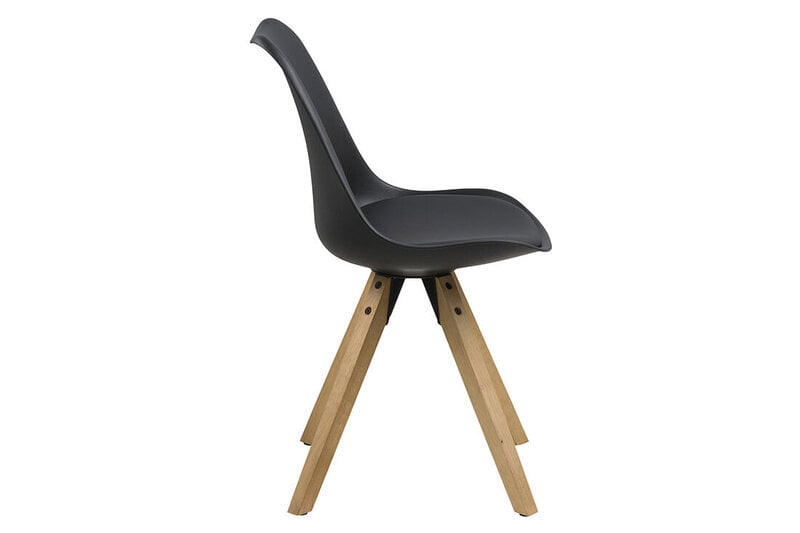 Krēslu komplekts Dima 2gab., pārklājuma materiāls: mākslīgā āda
