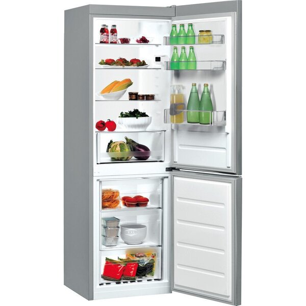 Indesit LI7SN1EX ledusskapis ar saldētavu, 176 cm lētāk