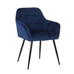 Комплект из 2 стульев Nelly Eartha, синий цена и информация | Стулья для кухни и столовой | 220.lv