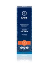 Ājurvēdas pretblaugznu šampūns Khadi Neem Balance 200 ml cena un informācija | Šampūni | 220.lv