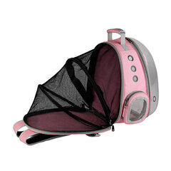 Paw Couture dzīvnieku pārnēsāšanas soma, 38x30x40 cm, rozā cena un informācija | Transportēšanas būri, somas | 220.lv