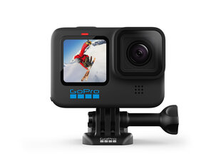 GoPro Hero 10, melns cena un informācija | Sporta kameras | 220.lv
