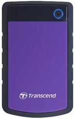 Transcend StoreJet 25H3 2TB 2,5" USB 3.0 cena un informācija | Ārējie cietie diski | 220.lv