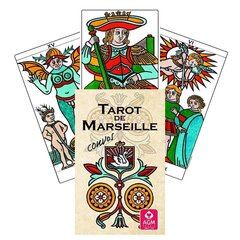 Taro kārtis Tarot de Marseille Convos English Edition cena un informācija | Taro kārtis | 220.lv