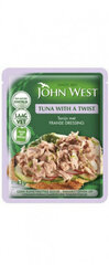 John West Tuna J Toppers franču tunzivju konservu iepakojums, 85 g x 10 gab. cena un informācija | Zivju produkti | 220.lv