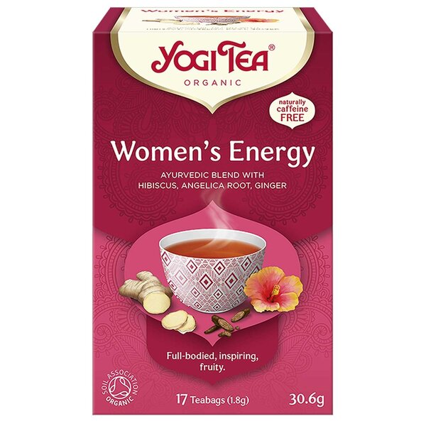 Yogi Tea Ekoloģiskā tēta Women’s Energy, 17 gab.
