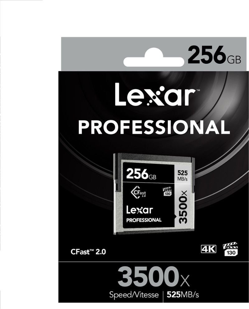 Lexarレキサープロフェッシナル3500x CFast2.0カード 128GB PC