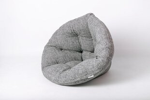 Современное напольное кресло гнездо, серое цена и информация | Кресла-мешки и пуфы | 220.lv