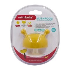Graužamā rotaļlieta Mombella Mushroom, tumši dzeltena, 3 mēn+, 8127 cena un informācija | Zobu riņķi | 220.lv
