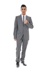 Vīriešu uzvalks Calvin Klein, pelēks cena un informācija | Uzvalki | 220.lv