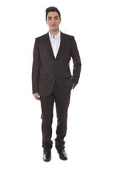 Uzvalks vīriešiem Calvin Klein, brūns cena un informācija | Uzvalki | 220.lv