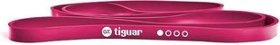 Pretestības gumija TIGUAR® PowerBand GT, violeta cena un informācija | Fitnesa gumijas, gredzeni | 220.lv