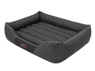 Hobbydog лежак Comfort Black Ekolen, XXXL, 140x115 см цена и информация | Лежаки, домики | 220.lv