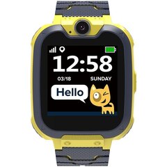 Viedā aproce Canyon Kids Smartwatch Tony KW-31, Black/Yellow cena un informācija | Viedpulksteņi (smartwatch) | 220.lv