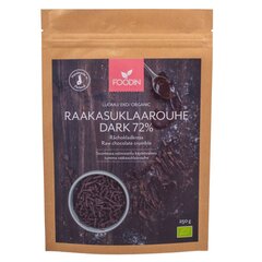 Organiskas zaļās šokolādes granulas 72% FOODIN cena un informācija | Organiskas zaļās šokolādes granulas 72% FOODIN | 220.lv