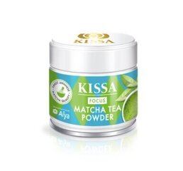 Matcha pulveris KISSA Bio Matcha Green Tea Focus, 30 g cena un informācija | Matcha pulveris KISSA Bio Matcha Green Tea Focus, 30 g | 220.lv