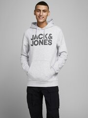 Džeks un Džoness Vīriešu džemperis 12152840*01, pelēks cena un informācija | Vīriešu jakas | 220.lv
