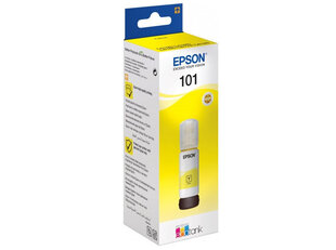 Oriģinālā tinte Epson EcoTank 101 (C13T03V44A) Yellow 70ml cena un informācija | Tintes kārtridži | 220.lv