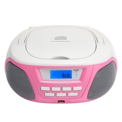 Aiwa BBTU-300PK pink/white cena un informācija | Magnetolas | 220.lv