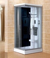 Masāžas dušas kabīne VENTO SICILIA II 80x100x215cm, labais izpildījums cena un informācija | Hidromasāžas dušas kabīnes | 220.lv