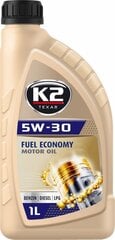 K2 Fuel Economy 5W-30 motoreļļa, 1 L cena un informācija | Motoreļļas | 220.lv