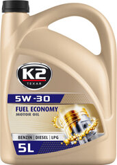 K2 Fuel Economy 5W-30 motoreļļa, 5 L cena un informācija | Motoreļļas | 220.lv