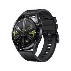 Viedpulkstenis Huawei Watch GT 3 46mm, Black cena un informācija | Viedpulksteņi (smartwatch) | 220.lv