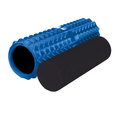 Treniņa cilindru komplekts Spokey Mixroll 2in1, zils cena un informācija | Masāžas piederumi | 220.lv
