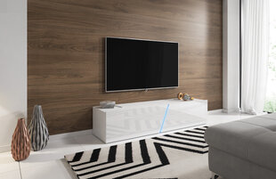 TV galdiņš Signal Meble Simena LED, balts cena un informācija | TV galdiņi | 220.lv
