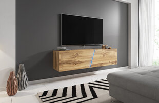 TV galdiņš Signal Meble Simena LED, brūns cena un informācija | TV galdiņi | 220.lv