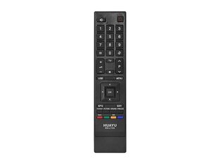 HQ LXP1106 TV pults TOSHIBA LCD 3D RM-L1106 Melns cena un informācija | Televizoru un Smart TV aksesuāri | 220.lv