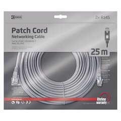 PATCH tīkla kabelis UTP 5E, 25m, 2xRJ45 cena un informācija | Kabeļi un vadi | 220.lv