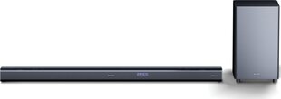 Sharp HT-SBW800 5.1.2 Home Theatre Soundbar with Wireless Subwoofer and Dolby Atmos for TV above 49, HDMI ARC cena un informācija | Mājas akustika, Sound Bar sistēmas | 220.lv