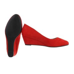 Sieviešu pilnpapēžu kurpes, sarkanā krāsā 37 890938721 cena un informācija | Sieviešu kurpes | 220.lv