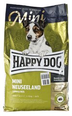 Happy Dog Mini Neuseeland barība ar jēru un rīsiem mazo šķirņu pieaugušiem suņiem, 8 kg cena un informācija | Sausā barība suņiem | 220.lv