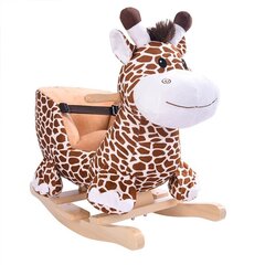 Šūpojošā rotaļlieta ar skaņu Žirafe cena un informācija | Rotaļlietas zīdaiņiem | 220.lv