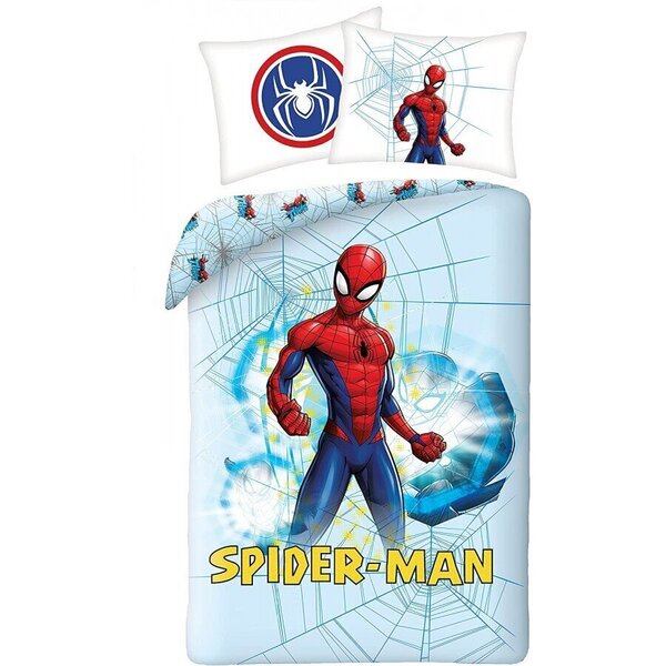 Bērnu gultas veļas komplekts Spiderman 140x200, 2 daļas
