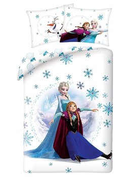 Bērnu gultasveļas komplekts Frozen 140x200, 2 daļas cena un informācija | Bērnu gultas veļa | 220.lv