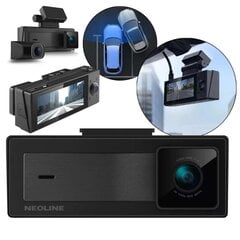 Neoline G-Tech X62, divu kanālu video reģistrators ar 2K QHD ierakstīšanas kvalitāti + DĀVANA Kingston 64GB microSDXC Canvas Go Plus, atmiņas karte cena un informācija | Auto video reģistratori | 220.lv