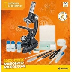 National Geographic 300X - 1200X cena un informācija | Teleskopi un mikroskopi | 220.lv