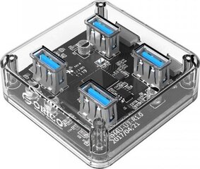 Orico 4in1 Adpater Hub 4x USB 3.0 cena un informācija | Adapteri un USB centrmezgli | 220.lv